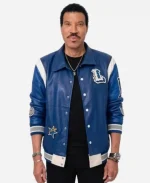 American Idol 2026 Lionel Richie Blue Varsity Jacket