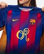 American Singer Olivia Rodrigo 2026 Barcelona Jersey