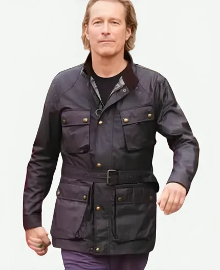 And Just Like That S02 Aidan Shaw Black Utility Jacket