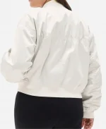 Andrea Cruz Marshals White Bomber Jacket