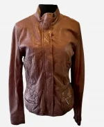 Andy Sachs The Devil Wears Prada 2 Brown Leather Jacket