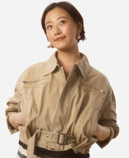 Anna Cathcart XO Kitty S03 Beige Jacket