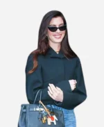 Anne Hathaway The Devil Wears Prada 2 NYC Press Tour 2026 Black Wool Cropped Jacket