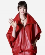 Anne Hathaway The Devil Wears Prada 2 Premiere Oversized Jacket