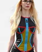 Anya Taylor-Joy F1 Japanese Grand Prix Multicolor Vest