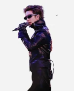 Arirang World Tour 2026 Goyang Stadium Concert RM Black Leather Jacket