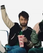 Arthur Tobin The Fall and Rise of Reggie Dinkins 2026 Daniel Radcliffe Varsity Jacket