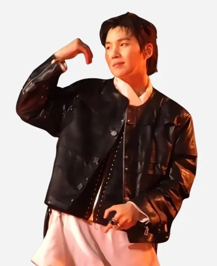 BTS The Comeback Live 2026 Suga Leather Jacket