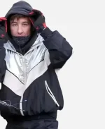 Barry Keoghan Crime 101 Black and Silver Track Jacket Jacket Era