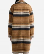 Beef S02 Lindsay Crane-Martin Tan Black Striped Coat