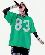 Billie Eilish 83 Green Jersey