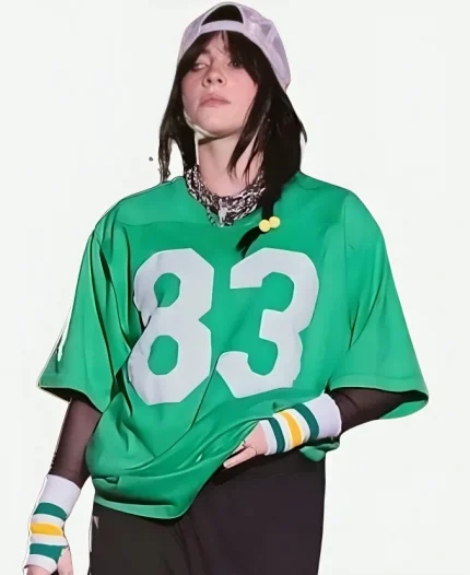 Billie Eilish Green Jersey
