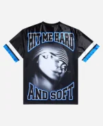 Billie Eilish Hit Me Hard And Soft The Tour 2026 Be Blur Black Jersey