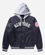 Billionaire Boys Club x New York Yankees Stadium Jacket - Navy