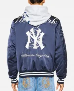 Billionaire Boys Club x New York Yankees Stadium Satin Jacket