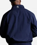 Billionaire Boys Club x Yankees Windbreaker Nylon Navy Blue Jacket