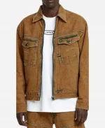 Blue Bennings 9-1-1 Nashville Brown Jacket