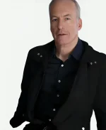 Bob Odenkirk Normal 2025 Sheriff Ulysses Richardson Black Cotton Jacket