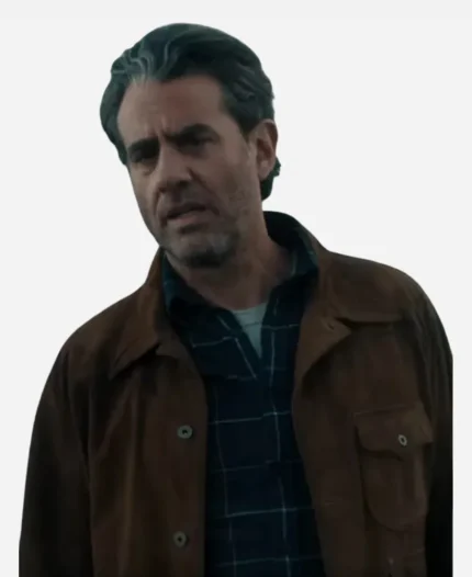 Bobby Cannavale Scarpetta 2026 Suede Leather Jacket