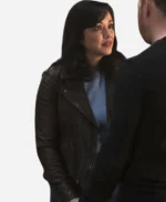 Boston Blue Maria Baez Brown Leather Jacket