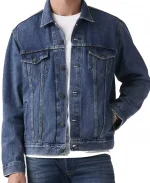 Brecken Merrill TV-Series Marshals 2026 Tate Dutton Blue Denim Jacket