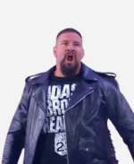 Bron Breakker WWE RAW 2026 Leather Jacket - Black