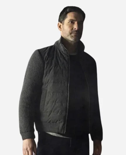 CIA S01 Tom Ellis Grey Jacket