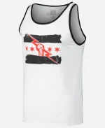 CM Punk Monday Night RAW 2026 White Tank Top