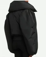 Camille Emily in Paris S04 Black Padded Ski Jacket