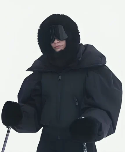 Camille Emily in Paris S04 Padded Ski Jacket