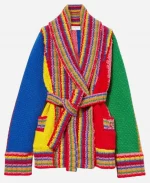 Carrie Preston TV-Series Elsbeth Season 03 Elsbeth Tascioni Multicolor Belted Cardigan