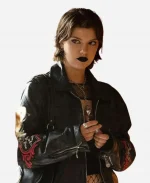 Catherine Missal Tell Me Lies S03 Black Leather Jacket