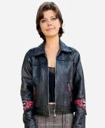 Catherine Missal Tell Me Lies S03 Bree Black Leather Jacket