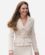 Catherine, Princess of Wales Easter 2026 Kate Middleton Self-Portrait Cream Blazer