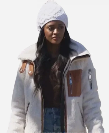 Charity Lawson The Bachelorette S20 Sherpa Jacket