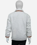 Charity Lawson The Bachelorette S20 White Sherpa Jacket