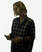 Charlize Movie Theron Apex 2026 Sasha Plaid Shirt