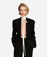 Charlize Theron Apex 2026 Premiere NYC Sasha Black Blazer