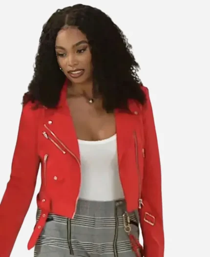 Chelsea Hamilton Beyond the Gates Red Jacket