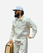 Chibuzo Nelson Azubuike KidSuper X Mercedes Benz Work Phyno Cream Jacket