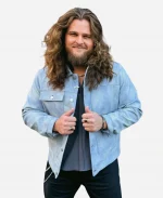 Chris Tungseth American Idol S23 Blue Trucker Jacket