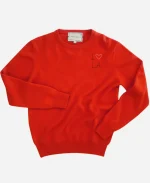 Christa Miller Shrinking I Love LA Red Pullover Sweater