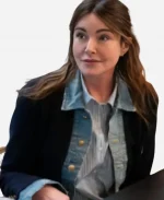 Christa Miller Shrinking S02 Denim Blazer