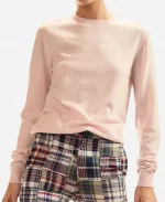 Christa Miller Tv Series Shrinking S03 Liz Pink Sweater