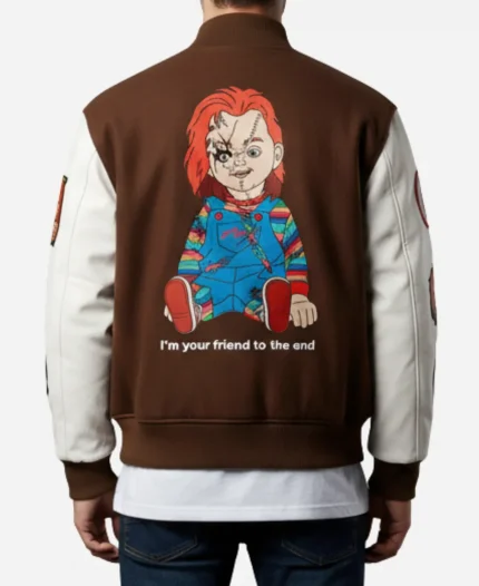 Chucky Brown Varsity Jacket