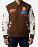 Chucky Good Guys Brown Varsity Jacket