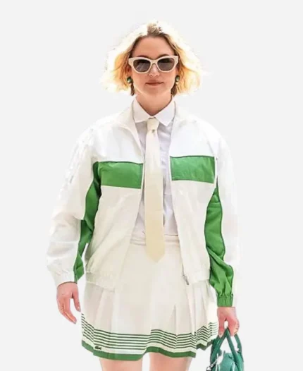 Chyler Leigh NYC 2026 Track Jacket