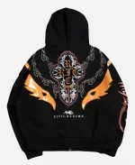 Civil Regime x WWE Rey Mysterio Oro Full-Zip Hoodie - Image 2