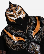 Civil Regime x WWE Rey Mysterio Oro Full-Zip Hoodie - Black
