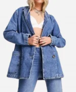 Clare Pierce Tiny Beautiful Things S01 Blue Denim Jacket